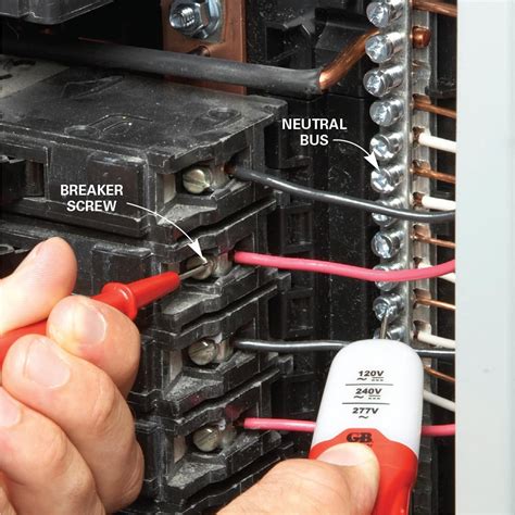 hook up electric breaker box|connecting wire to breaker box.